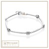 Bracciale bacchette e fiori